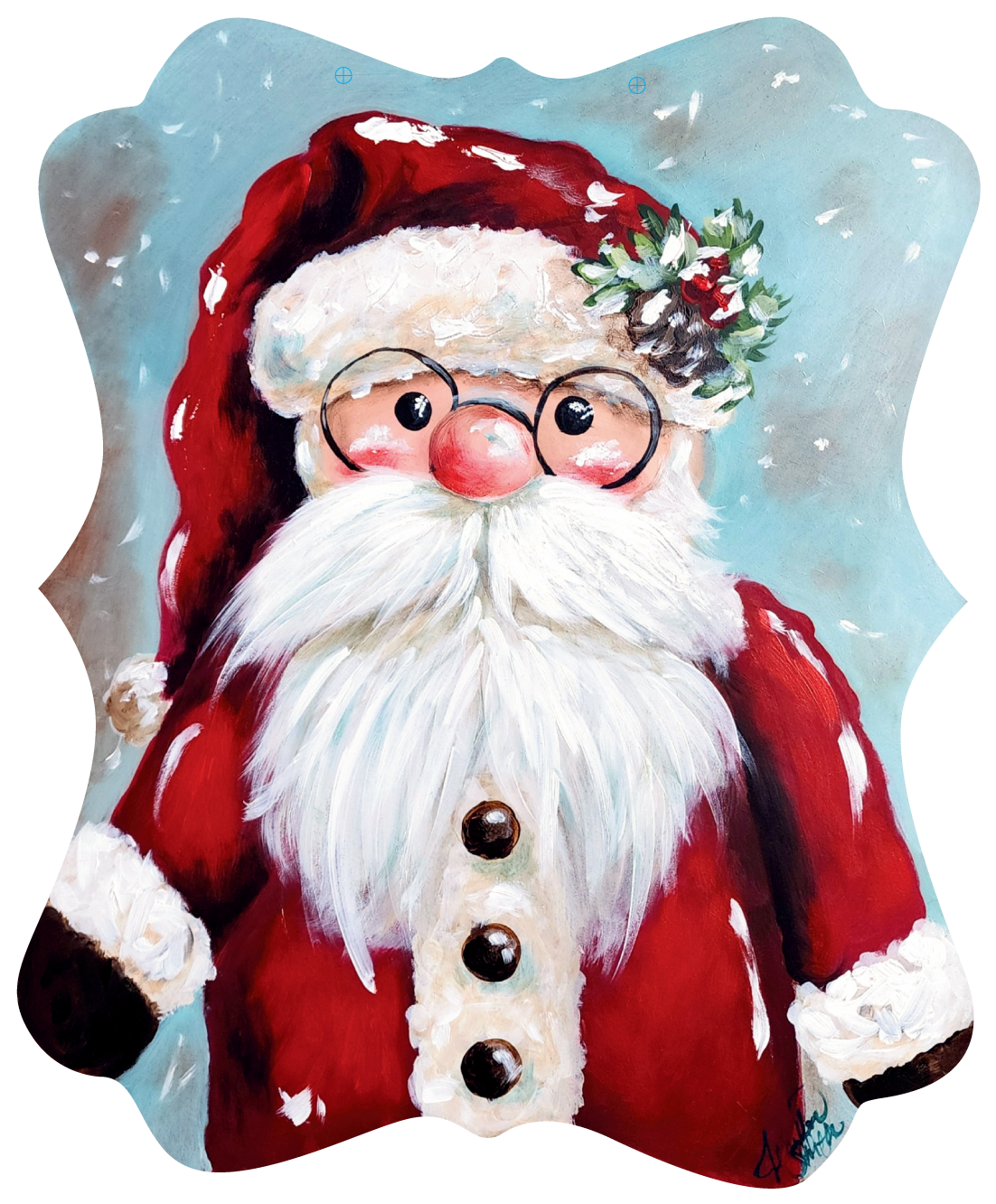 DOABLE DESIGNS SANTA IN THE SNOW