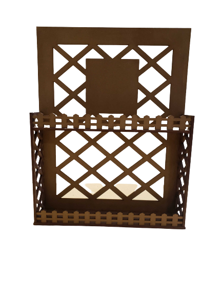 Painted 2 Tier Tray