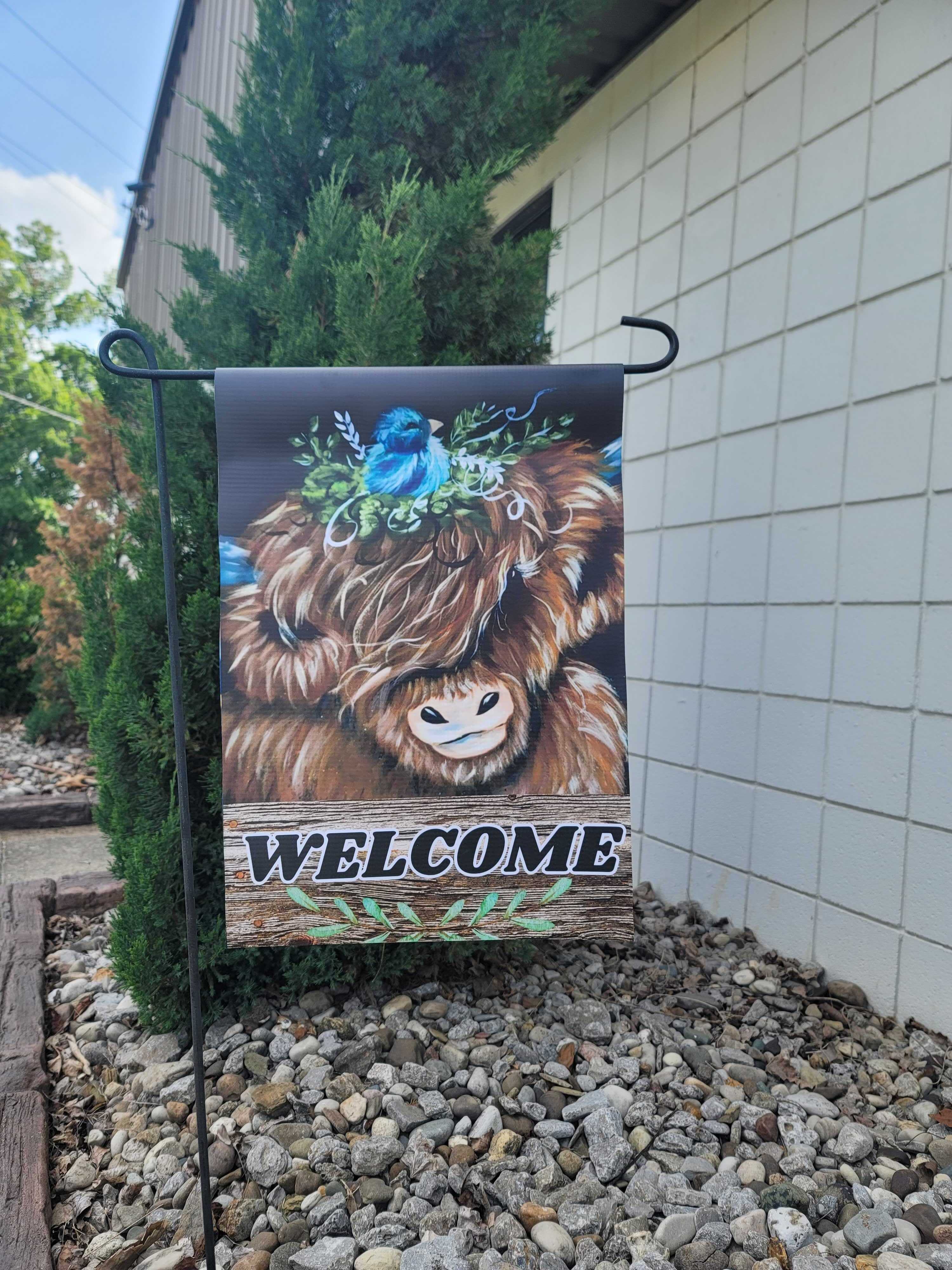 Custom Printed Garden Flag  12X18