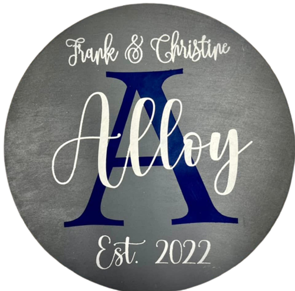 Basic Shape Circle MDF Cutout Plain Circle  - Unfinished For DIY