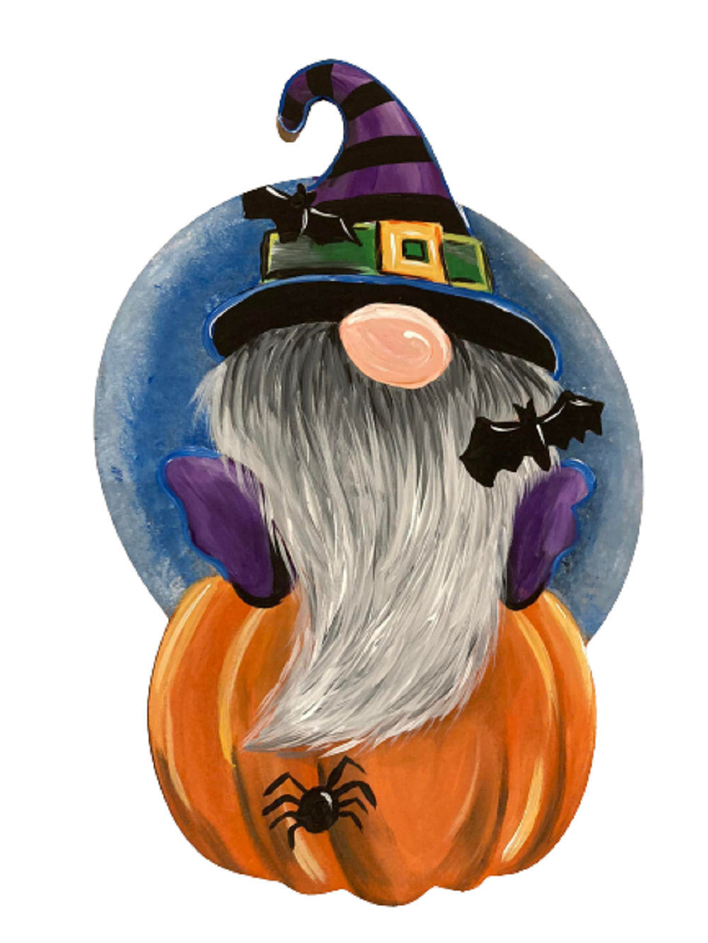 Basic Shape Fall Gnome MDF Cutout - Unfinished For DIY