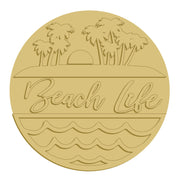 Beach Life Cutout