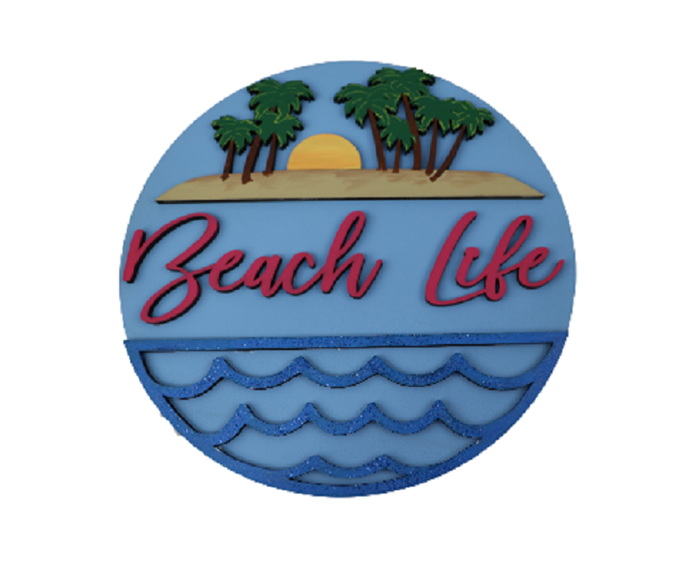 Beach Life Cutout