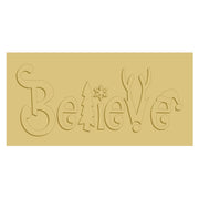Believe Cutout
