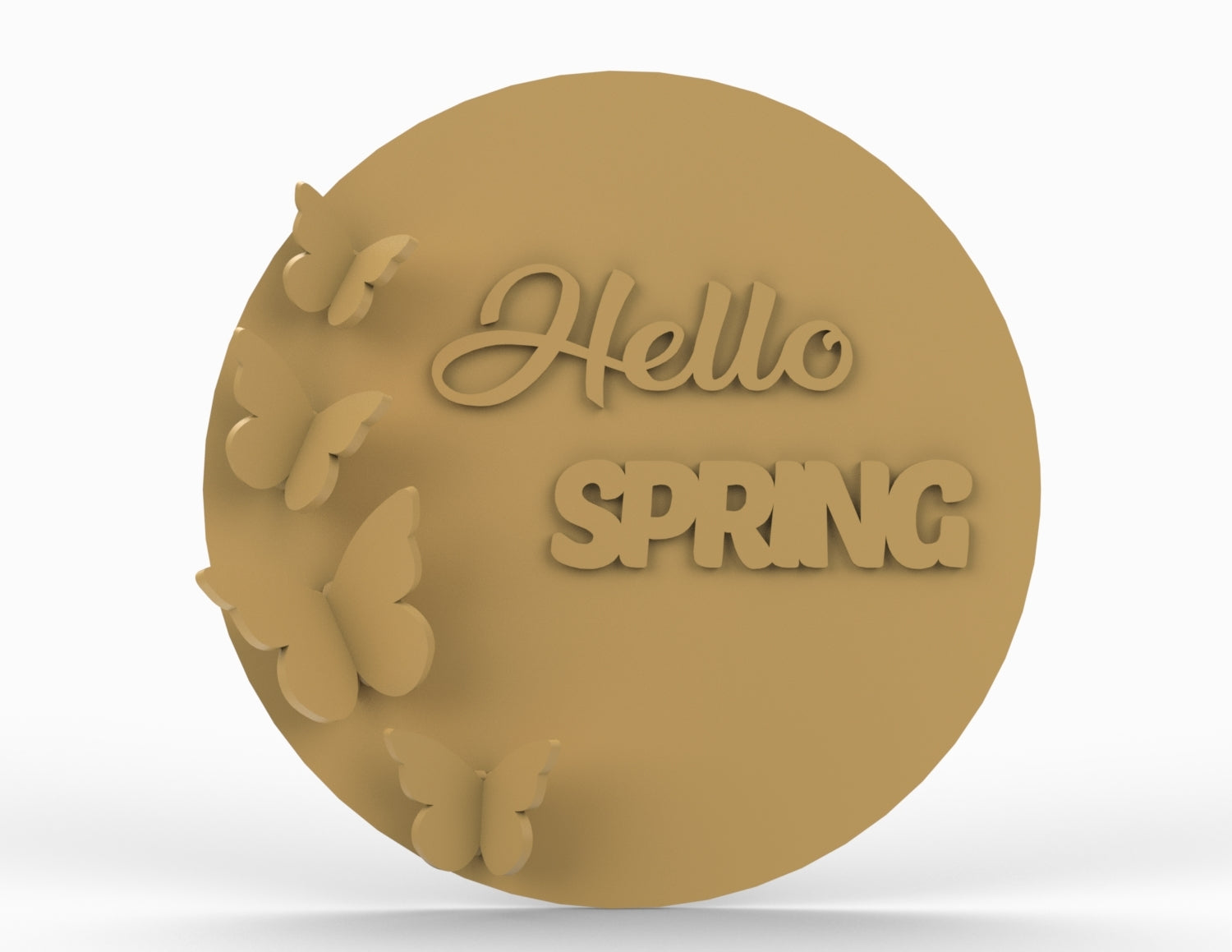 Hello Spring Cutout