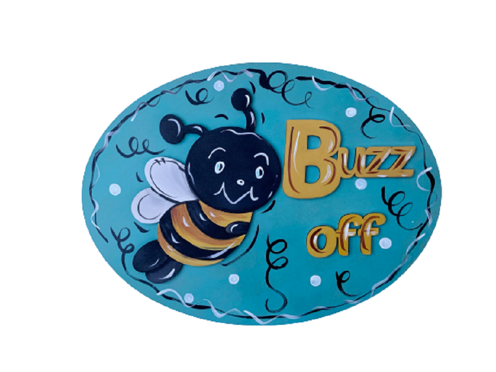 Buzz Off Cutout