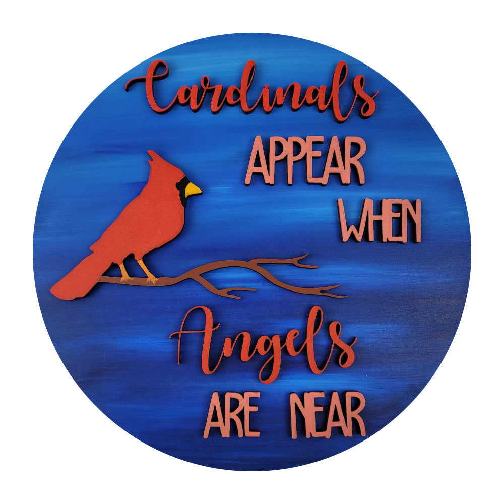 Cardinals Appear When Angels Are Near Cutout