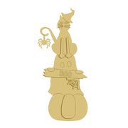 Cat Ghost Boo Cutout