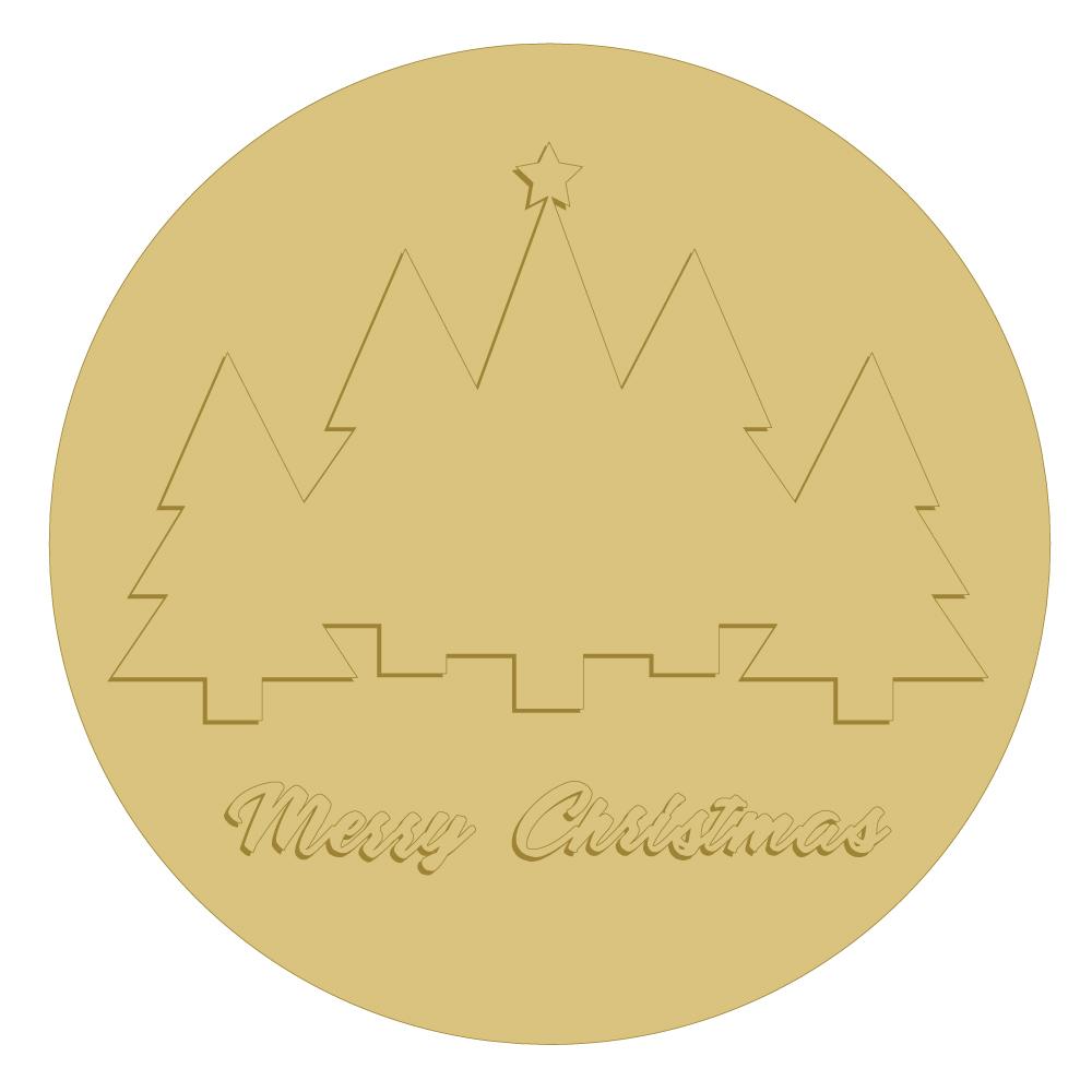Merry Christmas Cutout