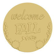 Welcome Fall Cutout