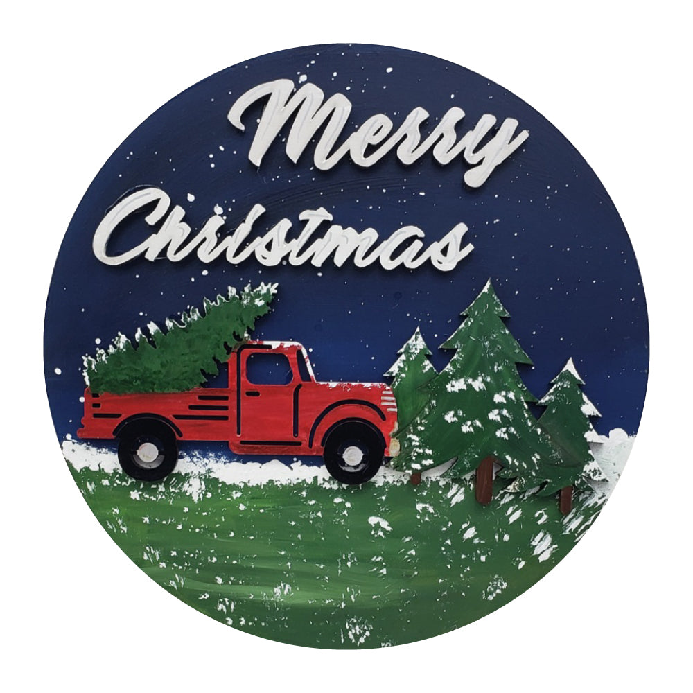 Merry Christmas Cutout