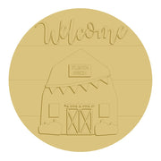Welcome Pumpkin Patch Cutout