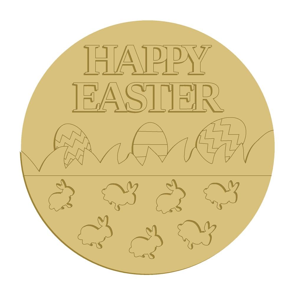 Happy Easter Cutout