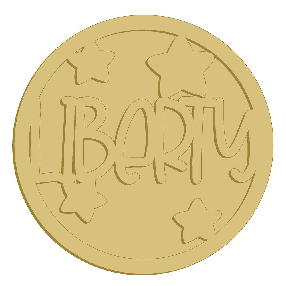 Liberty Stars Cutout