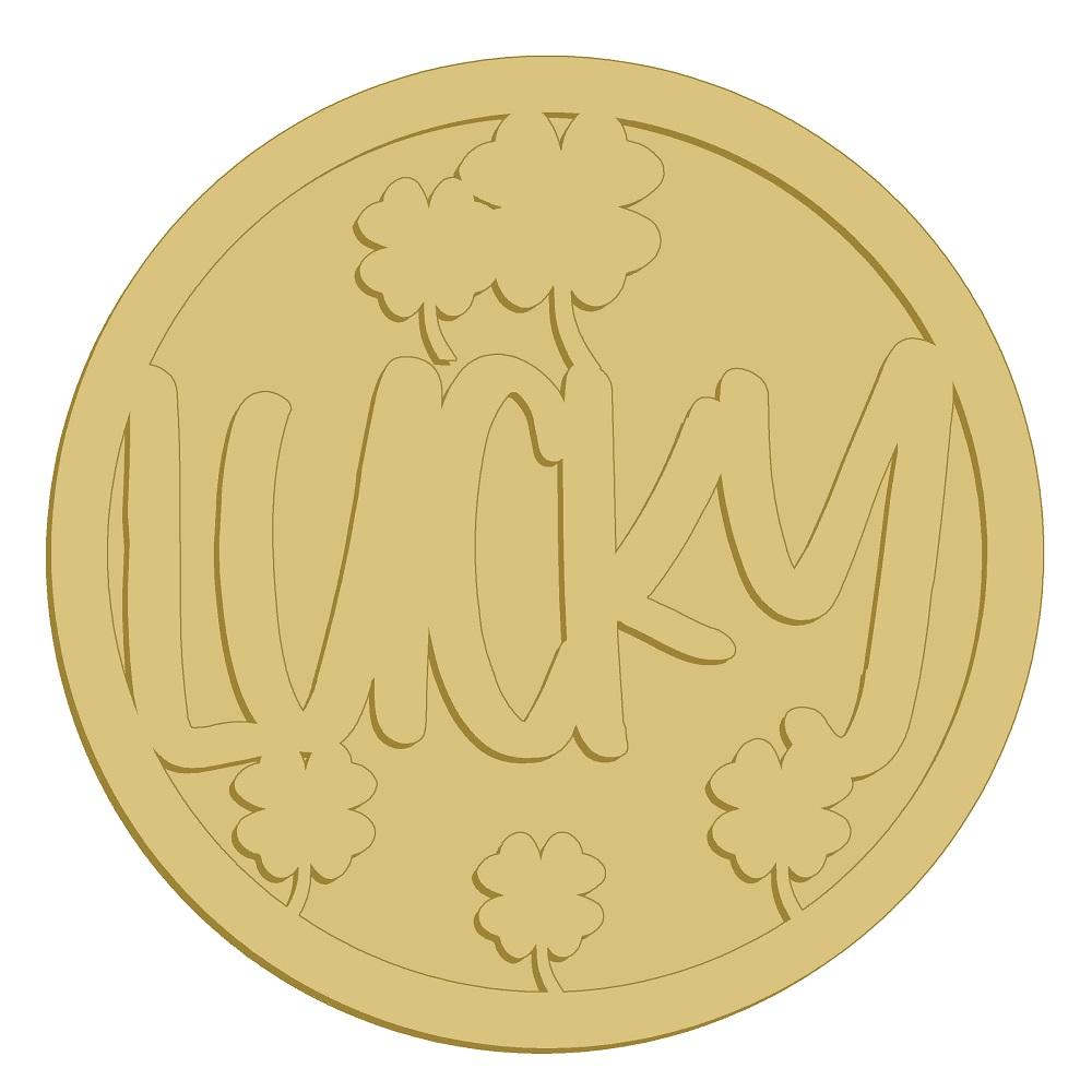 Lucky & Shamrocks Cutout