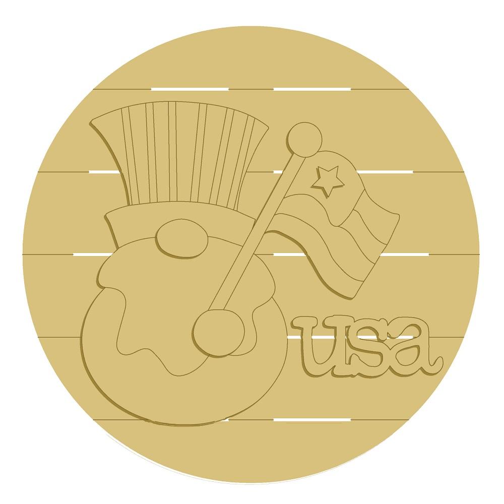 USA, Flag, Uncle Sam Cutout