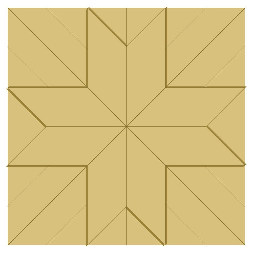 Barn Quilt Cutout