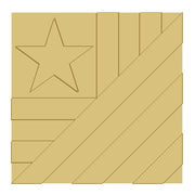 Flag Barn Quilt