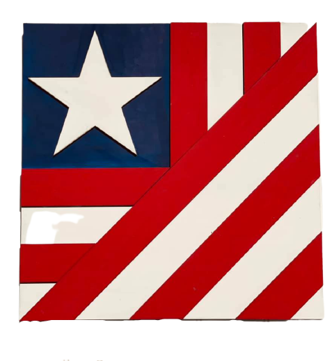 USA Flag Barn Quilt