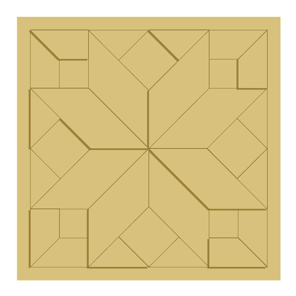 Abstract Barn Quilt