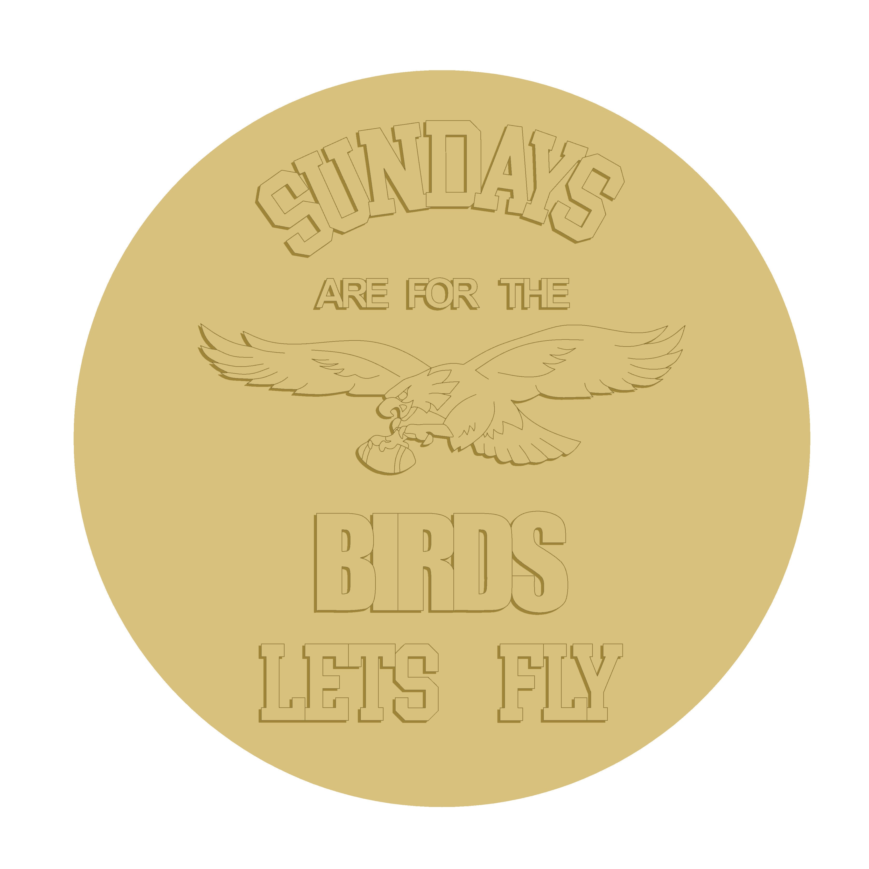 Eagle 3D Wood Cutout Sign – Unfinished MDF for DIY Painting | Layered Door Hanger or Tabletop Accent | Made in USA