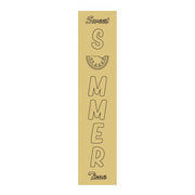3D Rectangle MDF Cut Out Sweet Summer Watermelon Motif (Letters Only) - Unfinished For DIY