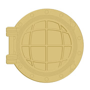 3D Porthole MDF Cutout - Unfinished For DIY