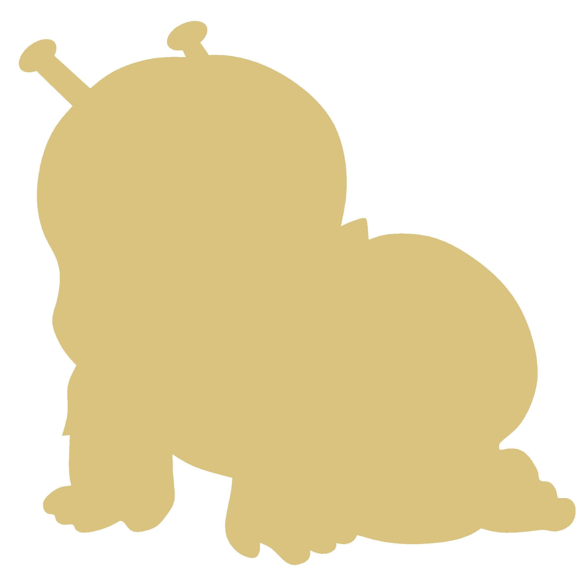 Basic Shape Alien MDF Cutout Silhouette - Unfinished For DIY