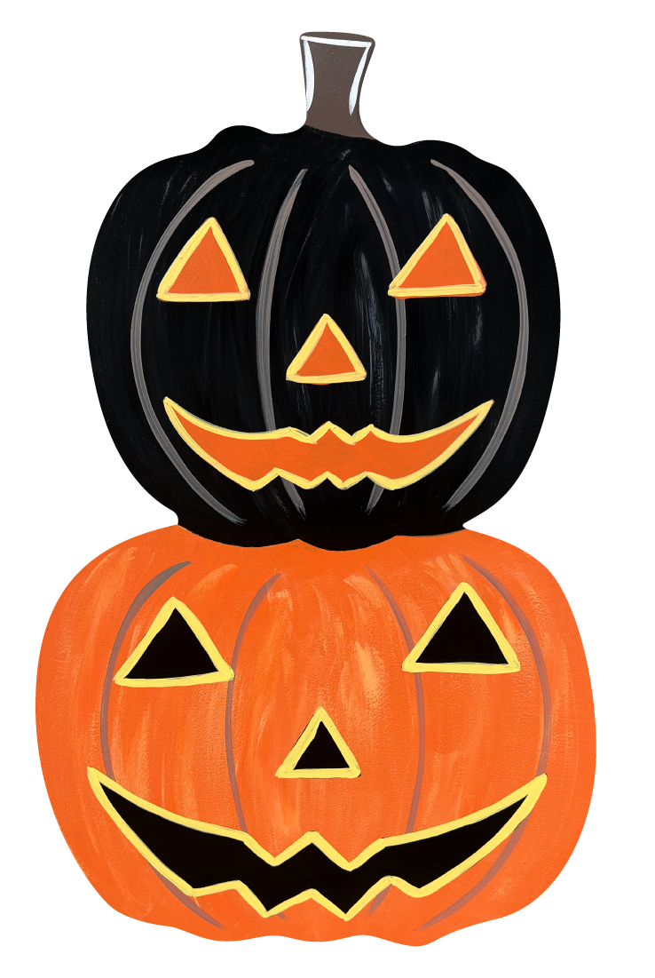 ASHLEY NICOLE DESIGNS STACKED JACK O LANTERNS