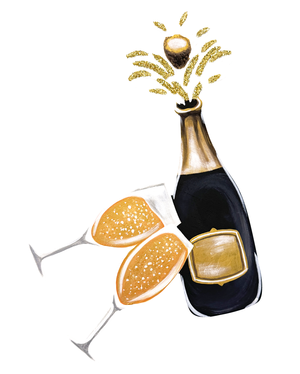 ASHLEY NICOLE DESIGNS CHAMPAGNE TOAST