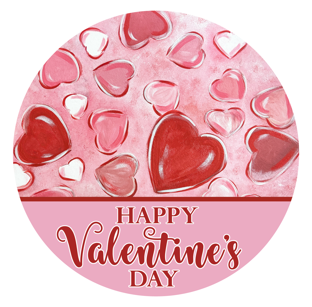 ASHLEY NICOLE DESIGNS HAPPY VALENTINES CIRCLE