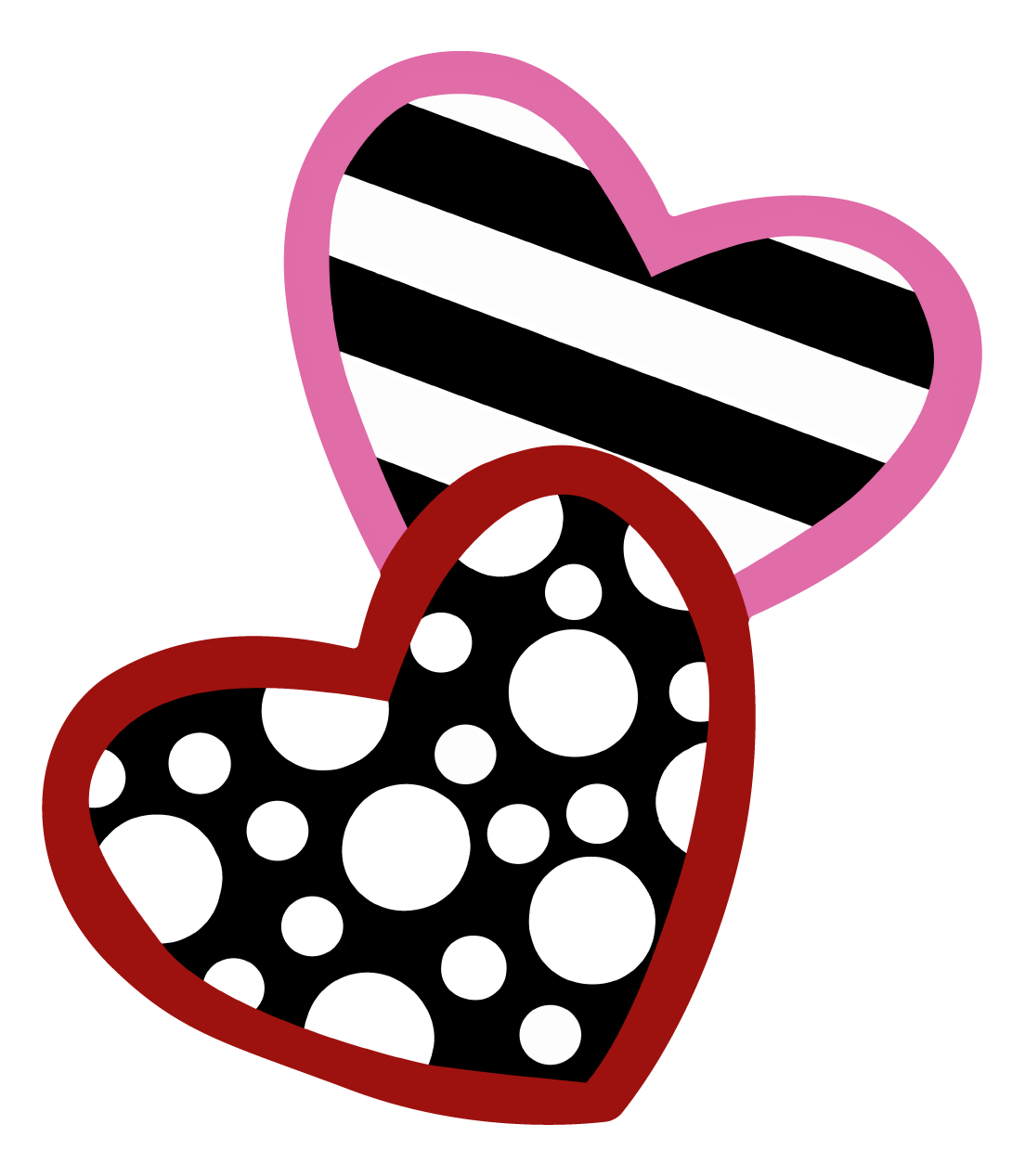 ASHLEY NICOLE DESIGNS DOUBLE HEARTS