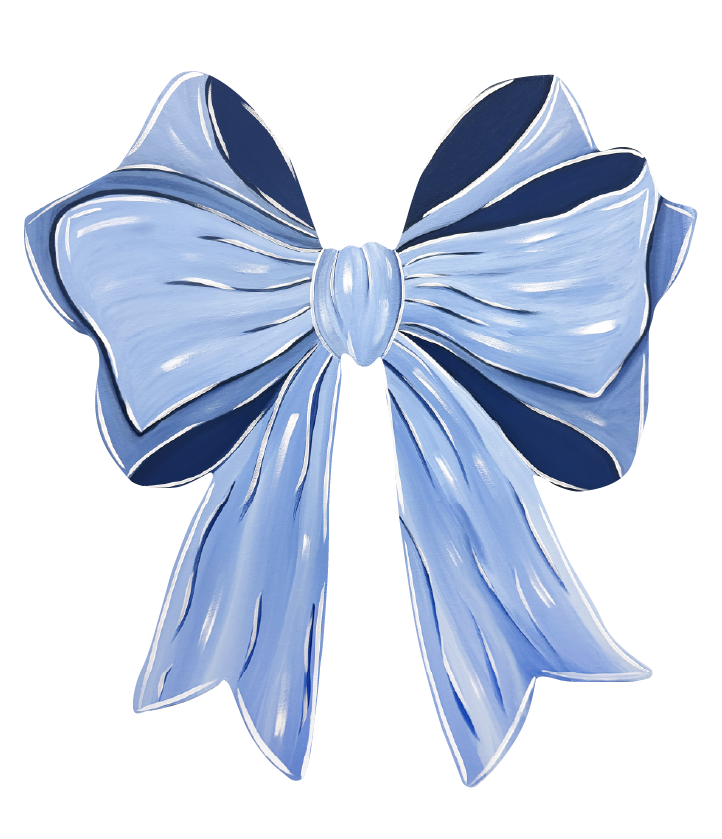 ASHLEY NICOLE DESIGNS BLUE RIBBON