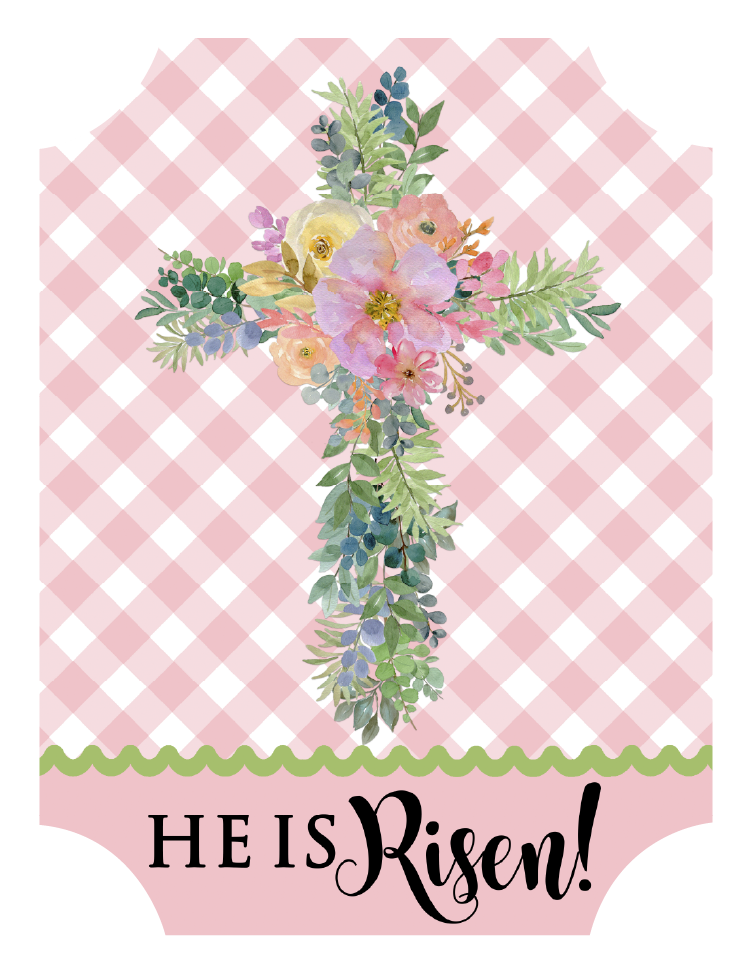 ASHLEY NICOLE DESIGNS PINK HE IS RISEN