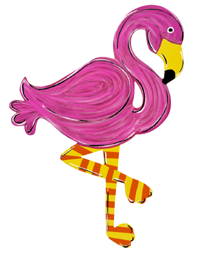 ASHLEY NICOLE DESIGNS FLAMINGO