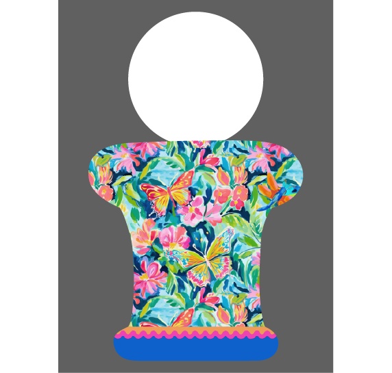ASHLEY NICOLE DESIGNS COLORFUL BUTTERFLY FIGURE