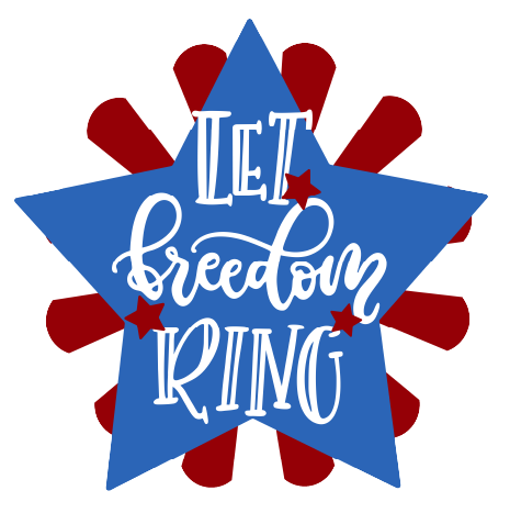 ASHLEY NICOLE DESIGNS LET FREEDOM RING