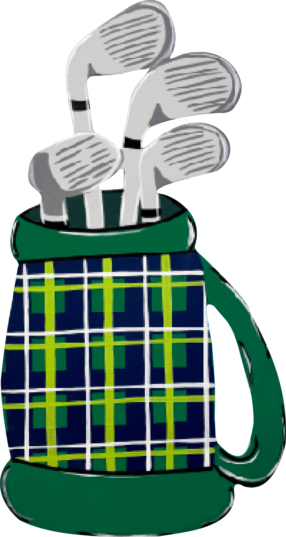 ASHLEY NICOLE DESIGNS GOLF CLUB AND BAG