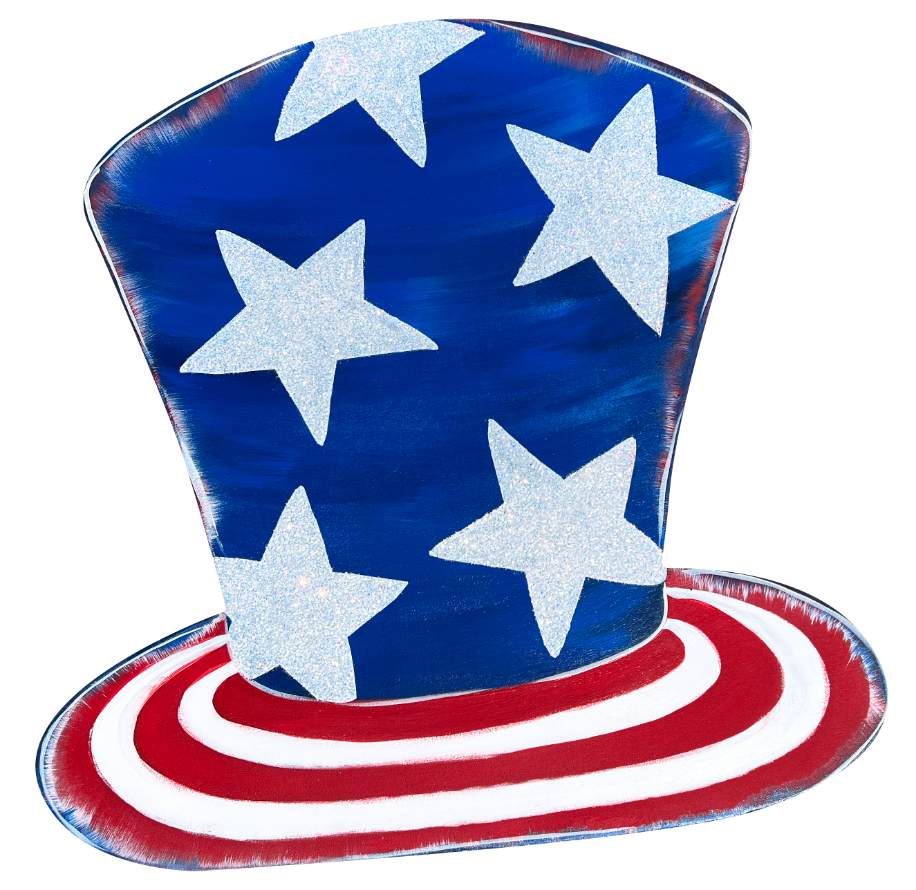 ASHLEY NICOLE DESIGNS PATRIOTIC TOP HAT
