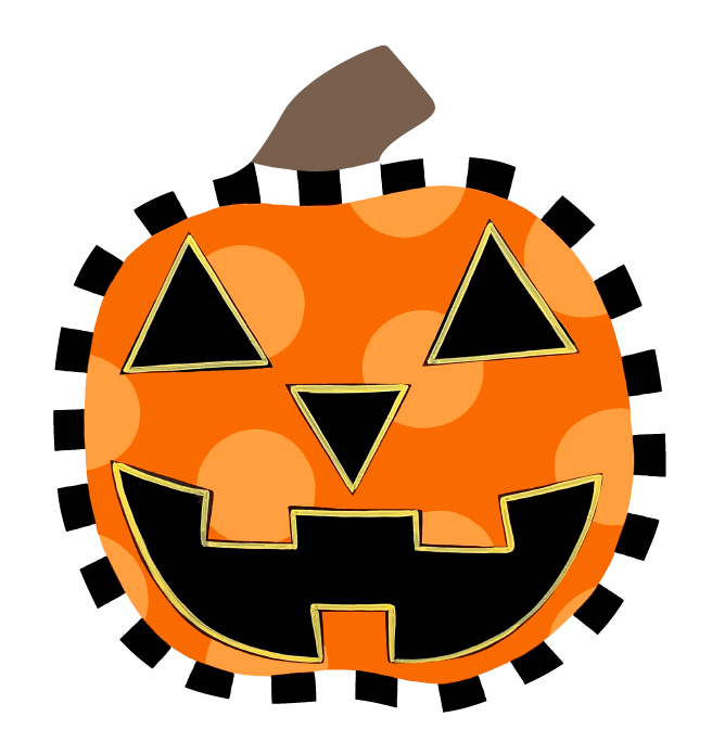 ASHLEY NICOLE DESIGNS JACK-O-LANTERN
