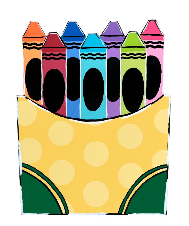 ASHLEY NICOLE DESIGNS CRAYONS