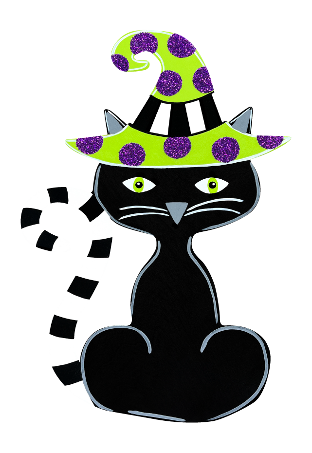 ASHLEY NICOLE DESIGNS BLACK CAT