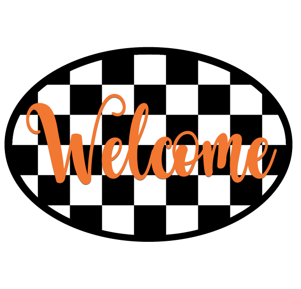 ASHLEY NICOLE DESIGNS OVAL WELCOME