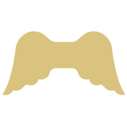 Basic Shape Angel Wings MDF Cutout Silhouette Style 1 - Unfinished For DIY