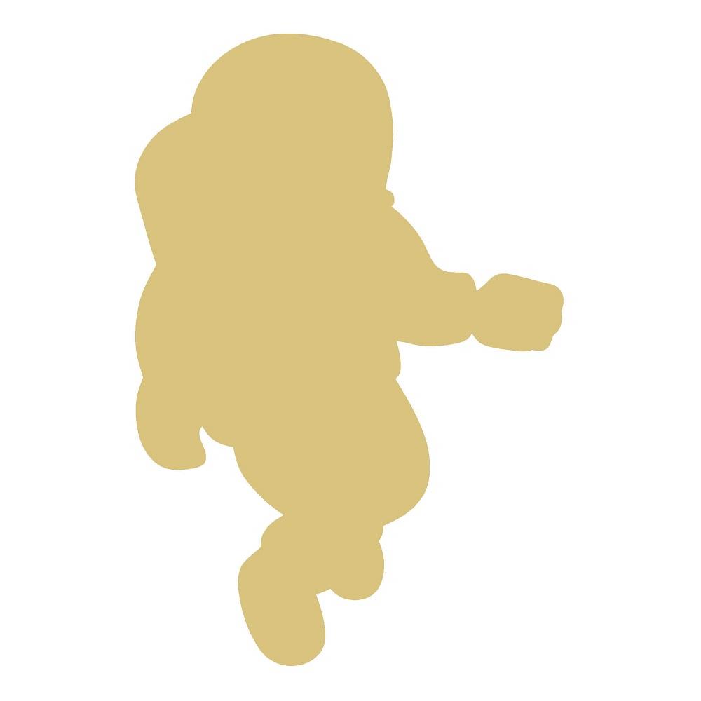 Basic Shape Astronaut MDF Cutout Space Explorer Silhouette - Unfinished For DIY