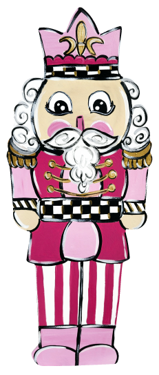BLOOMIN AND BLESSED PINK NUTCRACKER
