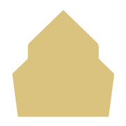 Basic Shape Barn MDF Cutout Silhouette - Unfinished For DIY