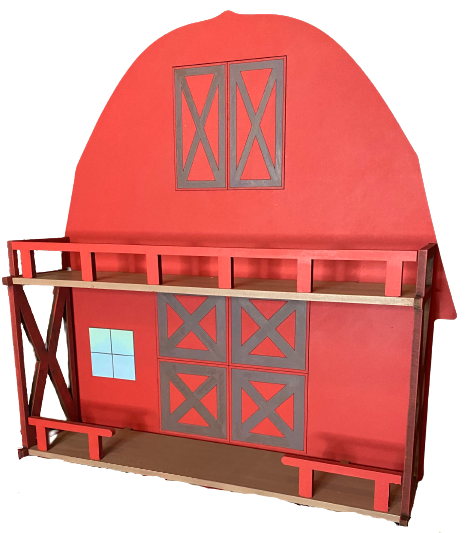 Red Barn Tray Kit