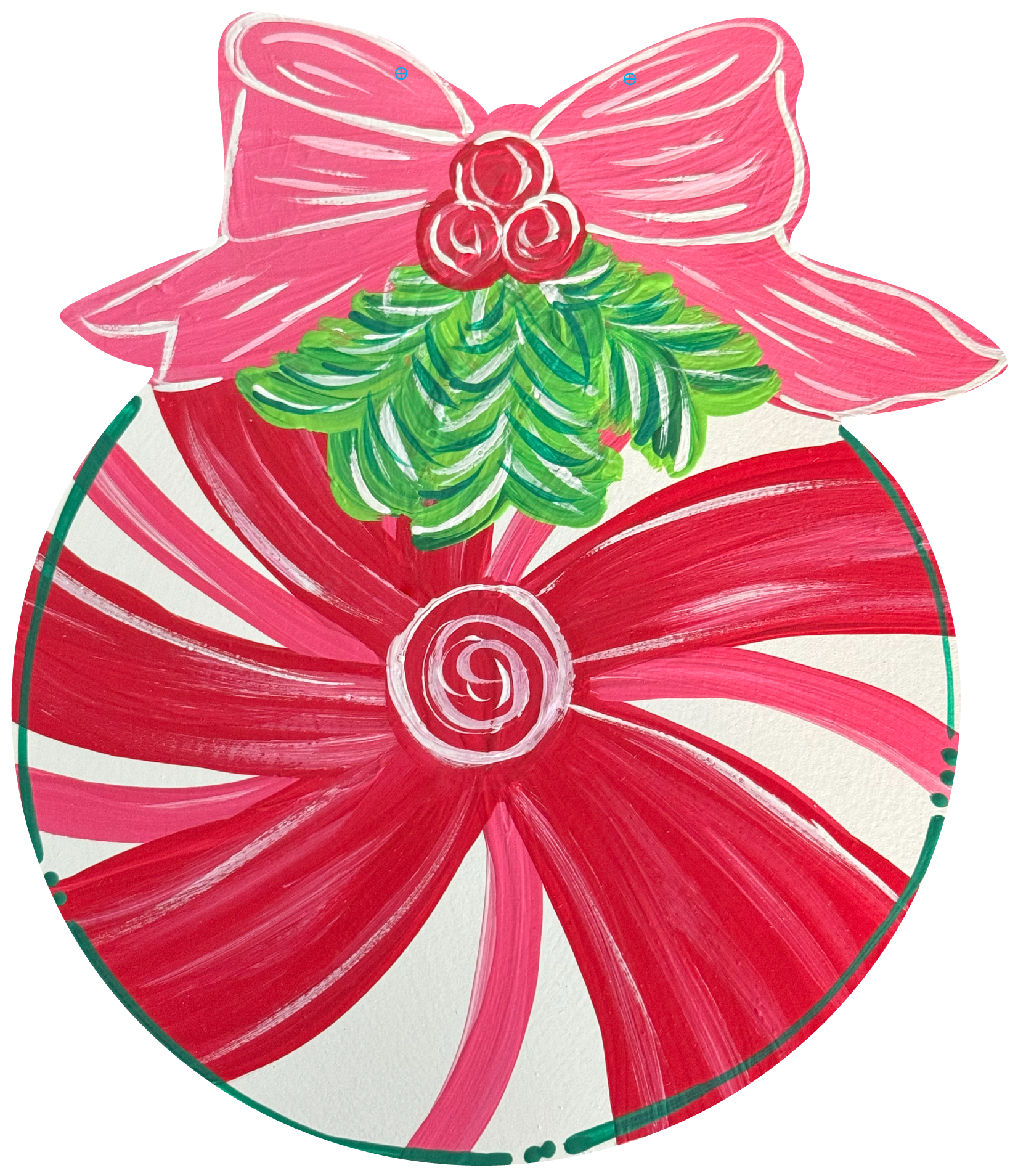 BE BLESSED CREATIONS PEPPERMINT WITH HOLLY