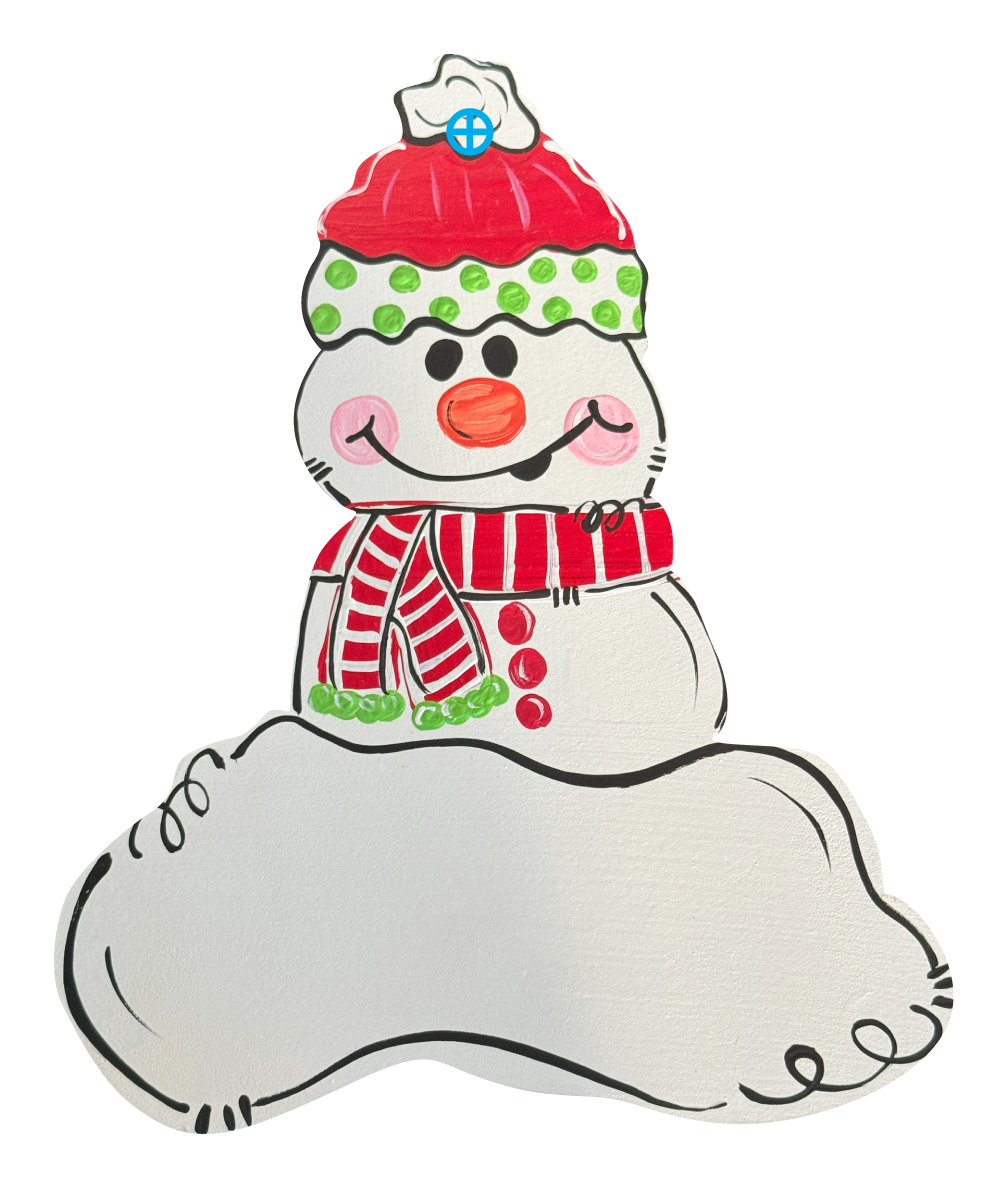 BE BLESSED CREATIONS MELTING SNOWMAN